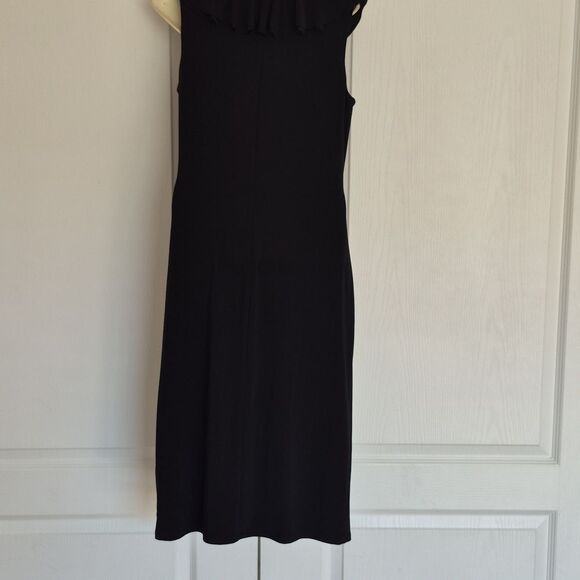 Ralph Lauren Black Ruffled Dress - Picture 5 of 16